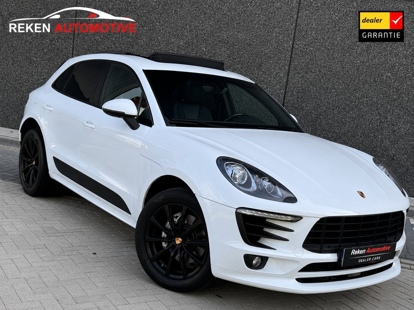 Porsche Macan 3.0 S 340 pk Parelmoer Wit /Vol Optie, Automaat, Gebruikt, 2995 cc, Met garantie (alle)
