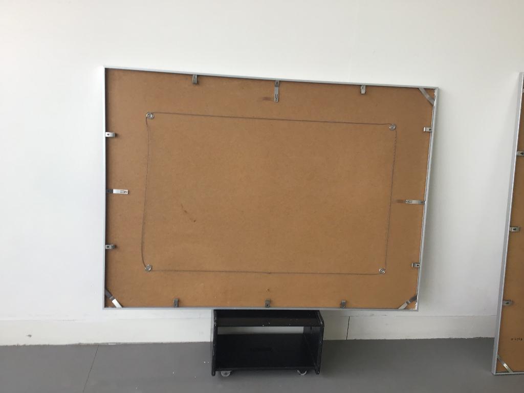 aluminium wissellijst 101x73cm Barth kunststof voorzetplaat, Huis en Inrichting, Woonaccessoires | Lijsten, Ophalen, Gebruikt
