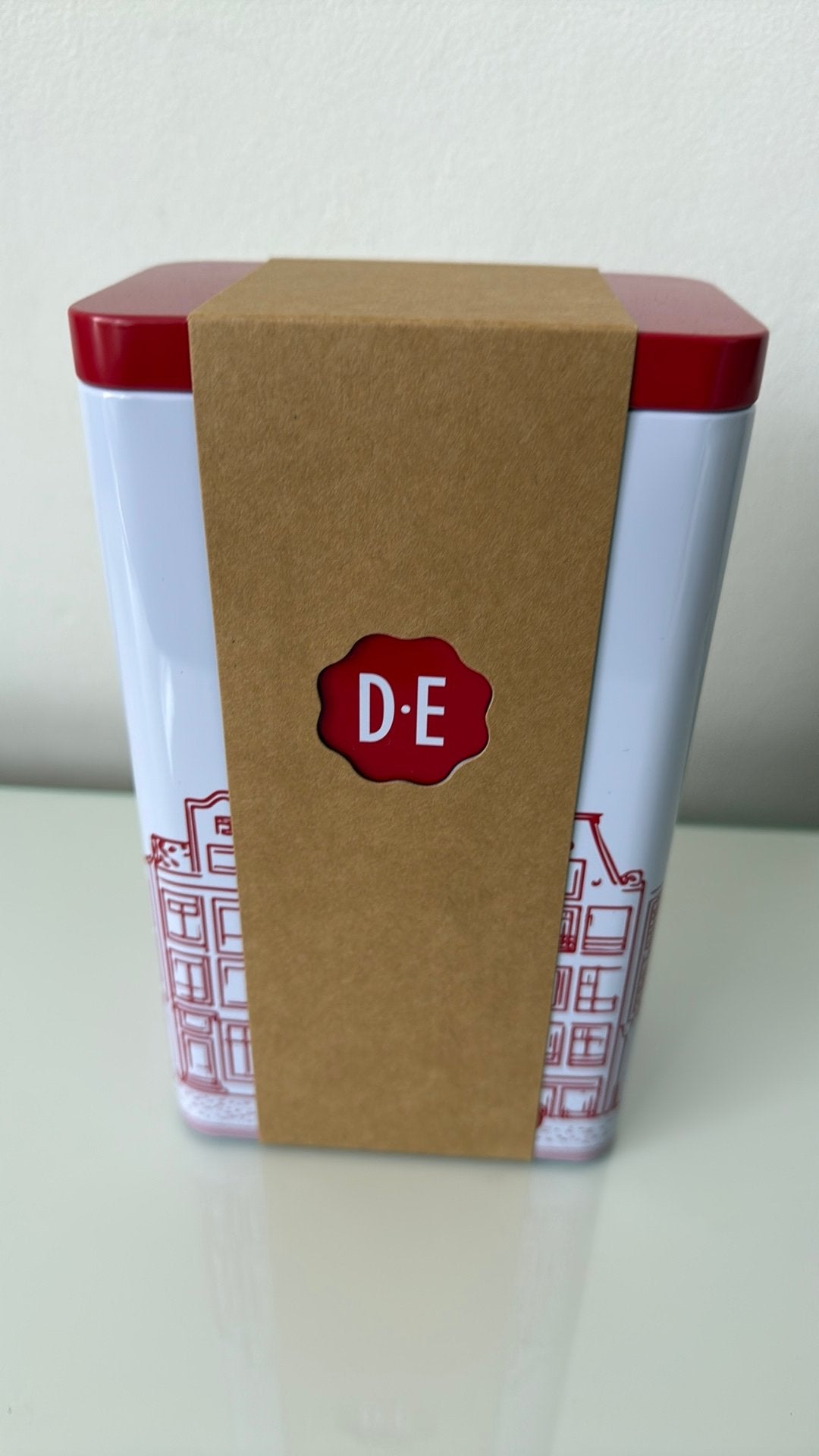 Douwe Egberts voorraadblik koffieblik nieuw, Ophalen of Verzenden, Nieuw, Koffie, Douwe Egberts
