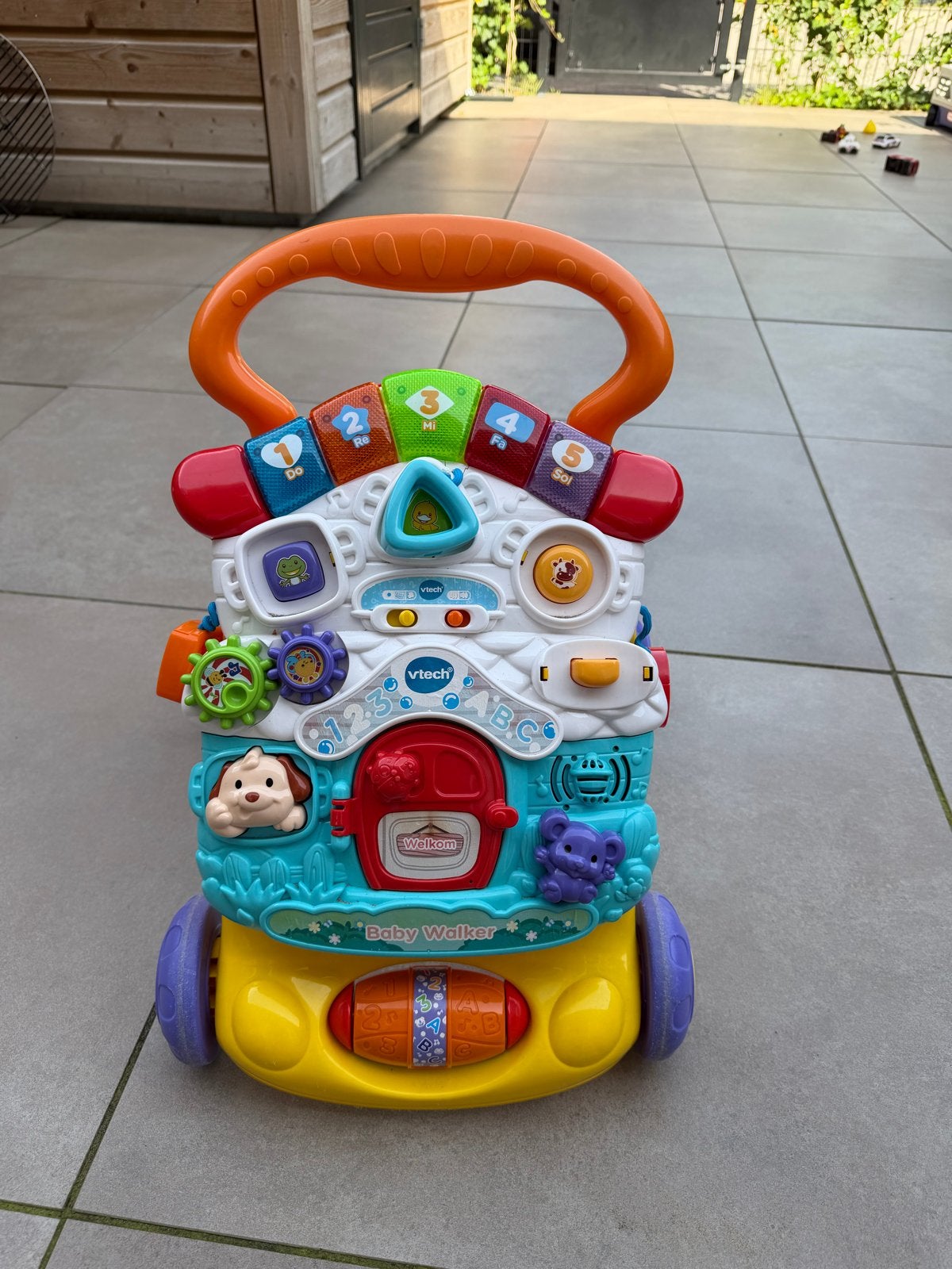 Vtech Baby Walker - Interactieve Loopwagen, Kinderen en Baby's, Speelgoed | Babyspeelgoed, Ophalen of Verzenden, Gebruikt, Overige typen