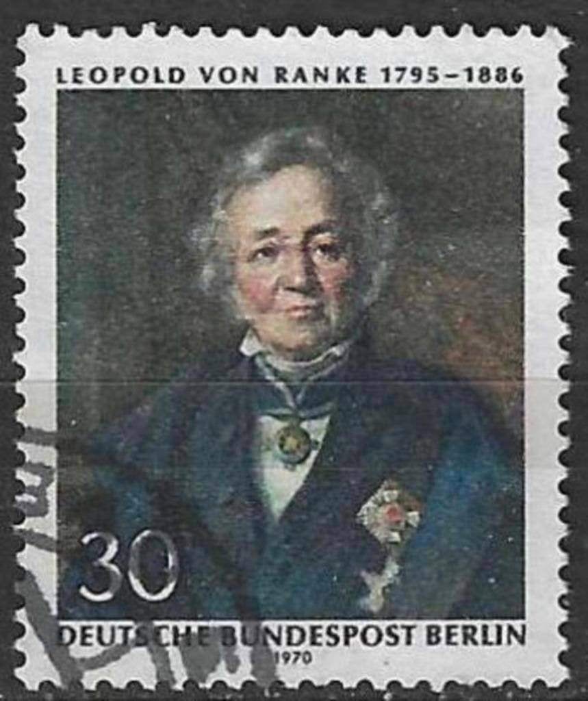 Duitsland Berlijn 1970 - Yvert 353 - Leopold von Ranke (ST), Verzenden, BRD, Gestempeld