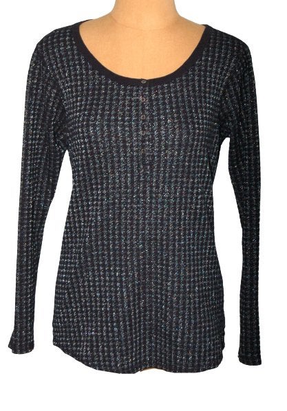 Maison Scotch trui, glitter, zwart/zilver, Mt. M, Maat 38/40 (M), Overige kleuren, Verzenden, Maison Scotch