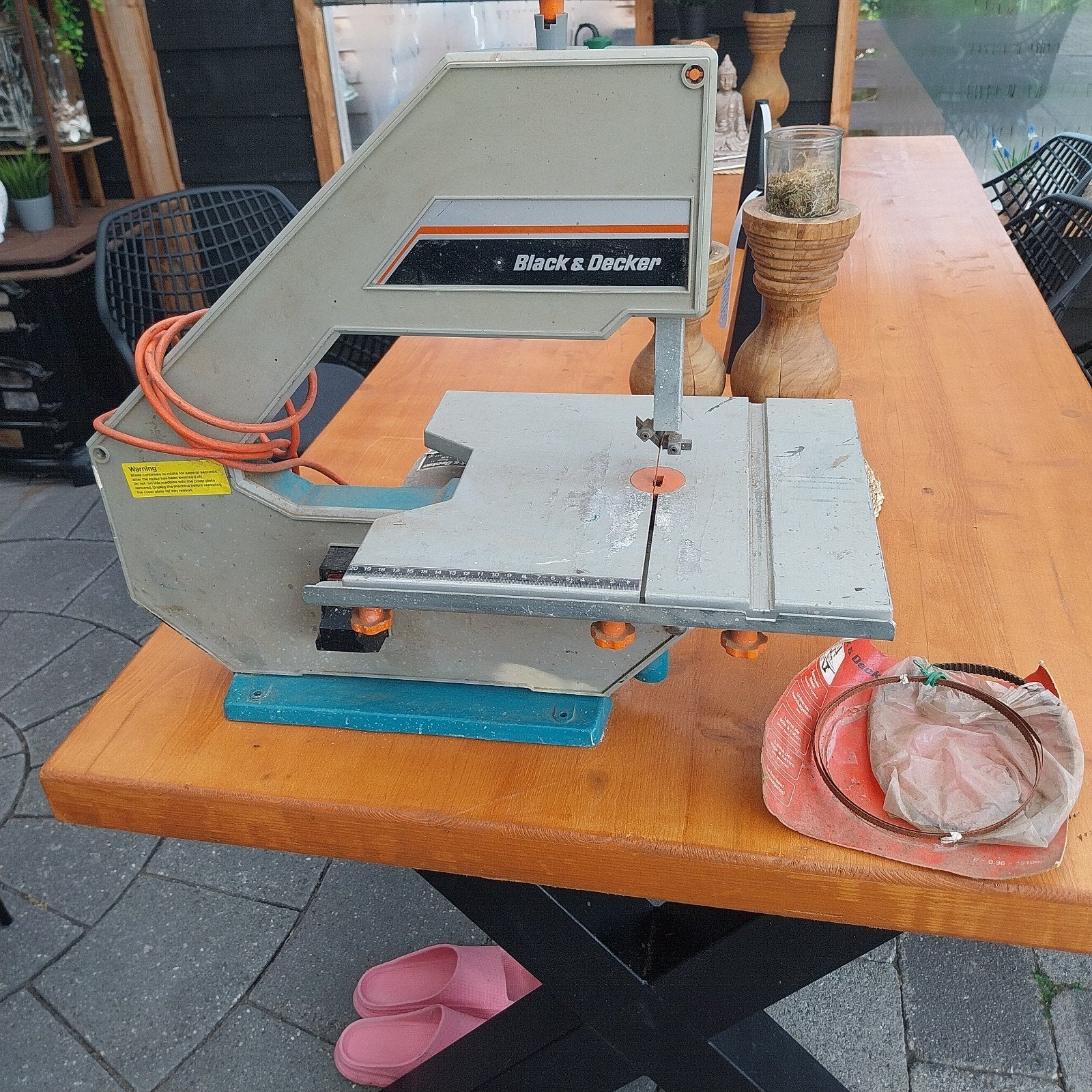 Black & Decker DN 330 Lintzaag - Figuurzaag, Ophalen, Minder dan 30 mm, Gebruikt, Black & Decker