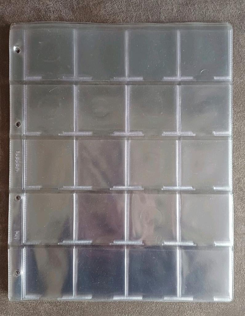 Importa muntbladen 6 stuks à 20 vakken, Ophalen of Verzenden, Verzamelmap