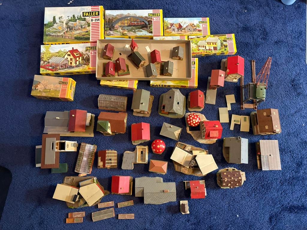 Faller huisjes, Overige merken, Gelijkstroom of Wisselstroom, Brug, Tunnel of Gebouw, Ophalen of Verzenden
