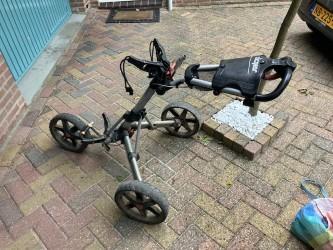 Clickgear golfkar, Sport en Fitness, Golf, Ophalen, Gebruikt, Golfkar, Overige merken