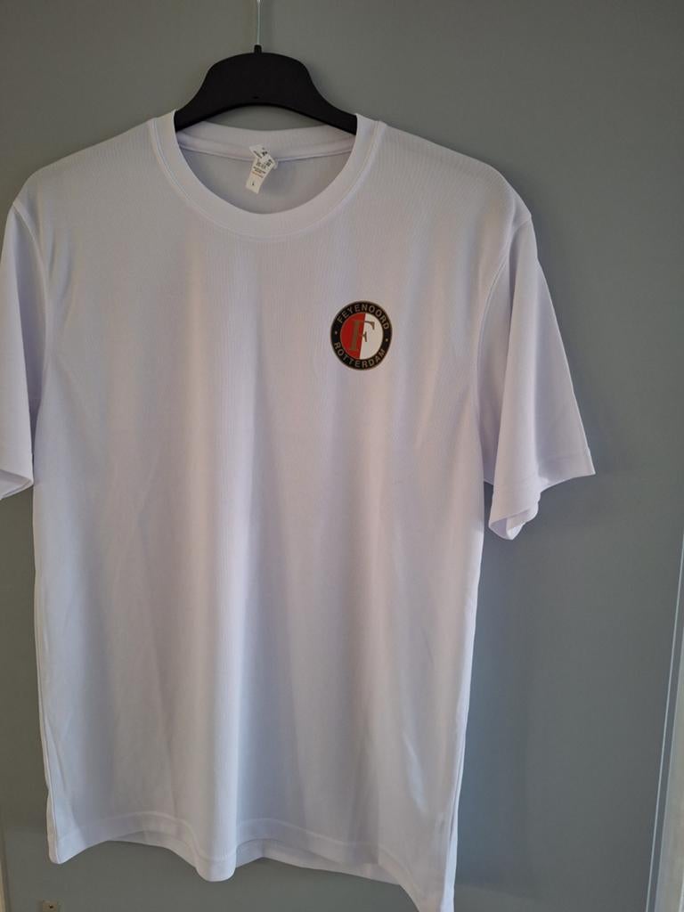 Nieuw. Feyenoord t-shirt. Maat L., Maat 52/54 (L), Wit, Nieuw, Ophalen of Verzenden