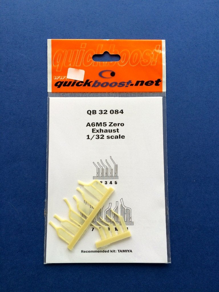Quickboost	32084	A6M5 Zero - Exhaust  -  TAM	1/32, Overige merken, Verzenden, Nieuw, Groter dan 1:72