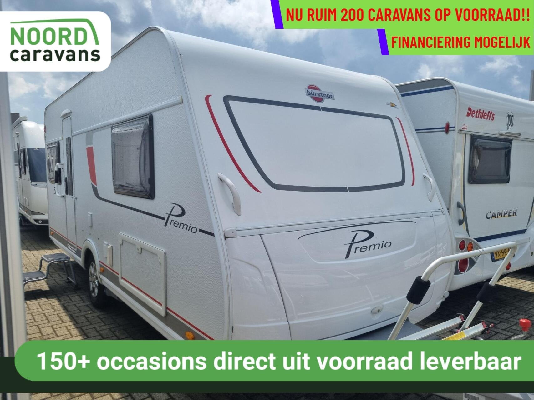 Buerstner Premio s line 490 TS MOVER + VOORTENT + DOUCHE, Rondzit, 7 tot 8 meter, Bedrijf, Bürstner