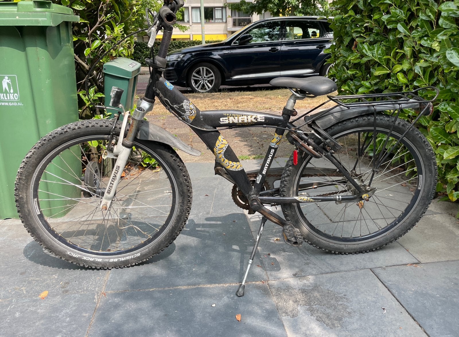 Batavus Snake (24”), Cube en Bulls ( 26”), deels opknappers!, Gebruikt, Velgrem, Versnellingen, Ophalen