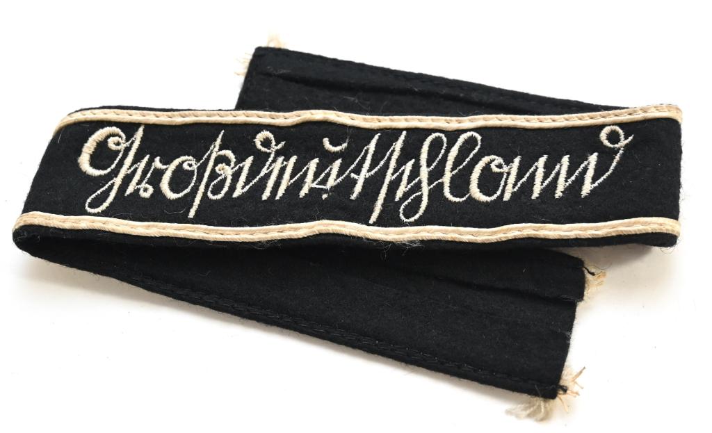 3de model Wehrmacht 'Großdeutschland' Cufftitle, Verzamelen, Militaria | Tweede Wereldoorlog, Verzenden, Landmacht, Duitsland