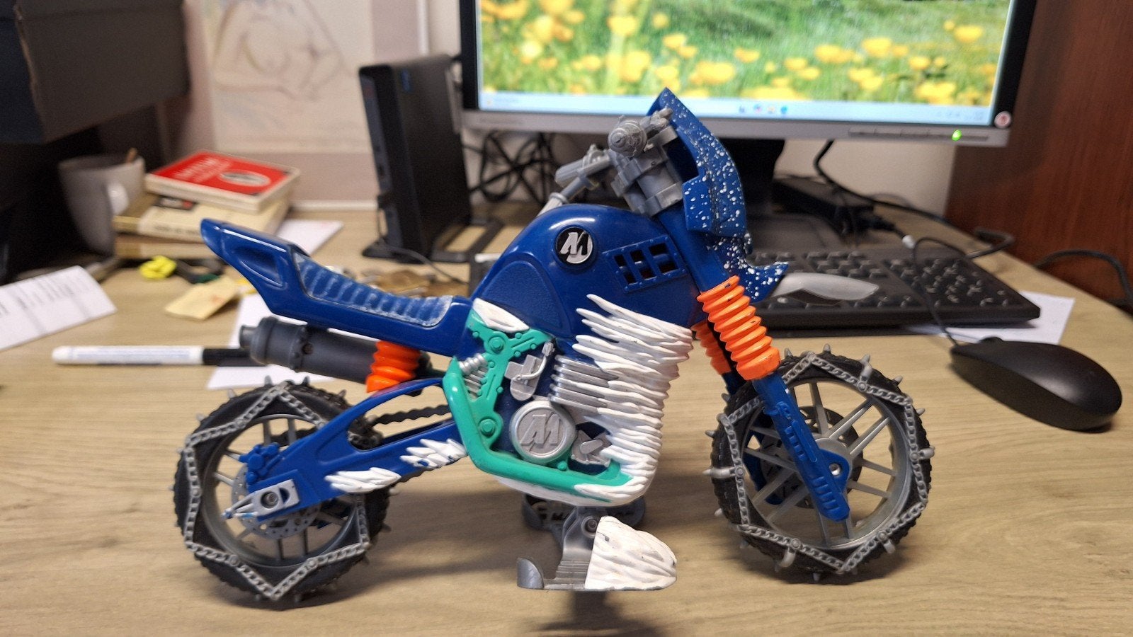 Hasbro Action Man Polar Bike (1999) - Zeldzaam Speelgoed, Gebruikt, Onbekend, Ophalen of Verzenden, Onbekend