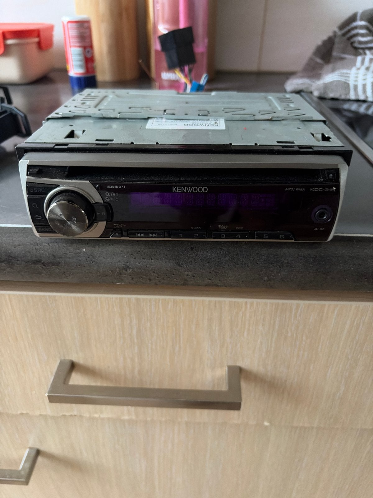 Kenwood KDC-315R Autoradio CD/MP3-speler, Ophalen, Gebruikt