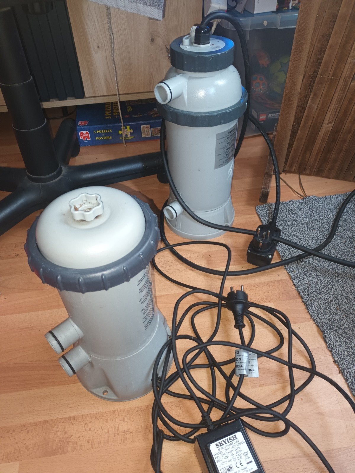intex filterpomp C600 en warmtepomp voor zwembad, Ophalen, Gebruikt, Zwembadpomp