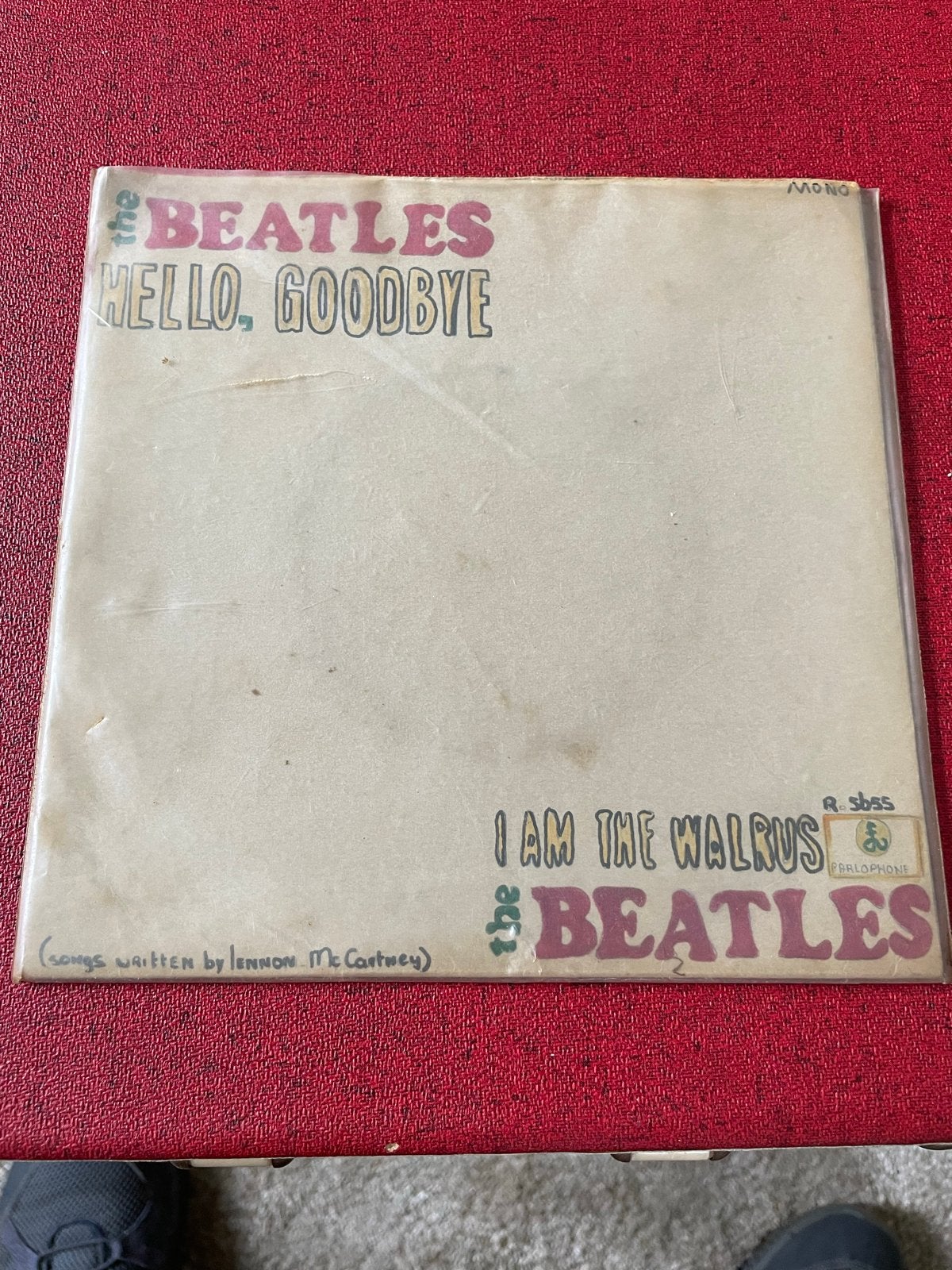 The Beatles - Hello, Goodbye / I Am The Walrus (Vinyl), Cd's en Dvd's, Vinyl Singles, Gebruikt, Originele persing, 7 inch, Ophalen of Verzenden