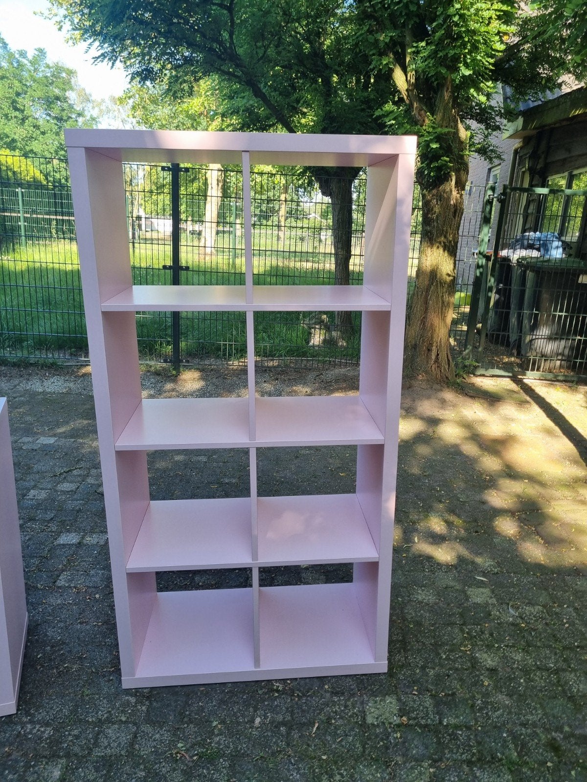 Ikea roze kalax kast 4x2 met lichte gebruiks sporen., Ophalen of Verzenden, Gebruikt