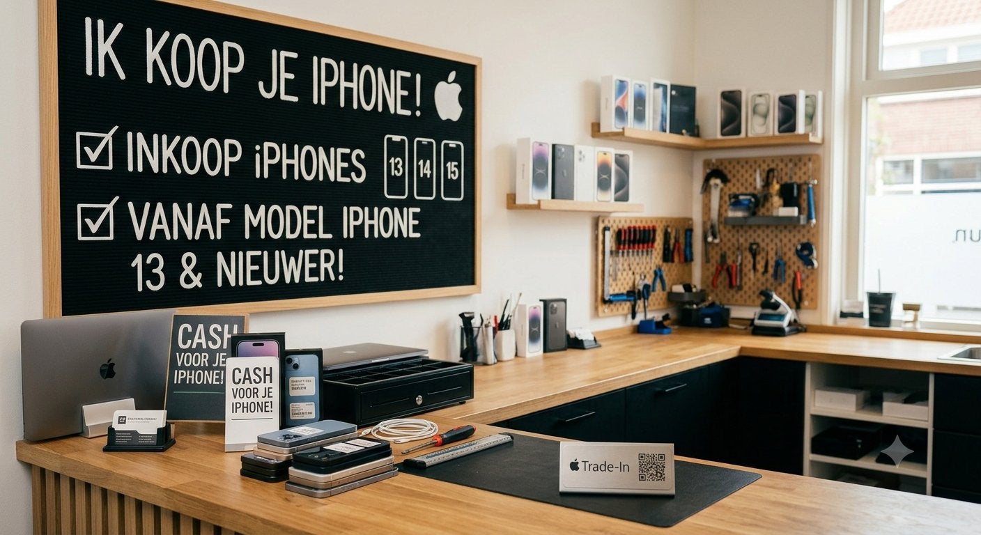 Iphones gezocht! Tegen nette prijzen!, Ophalen of Verzenden, Zo goed als nieuw, Overige typen