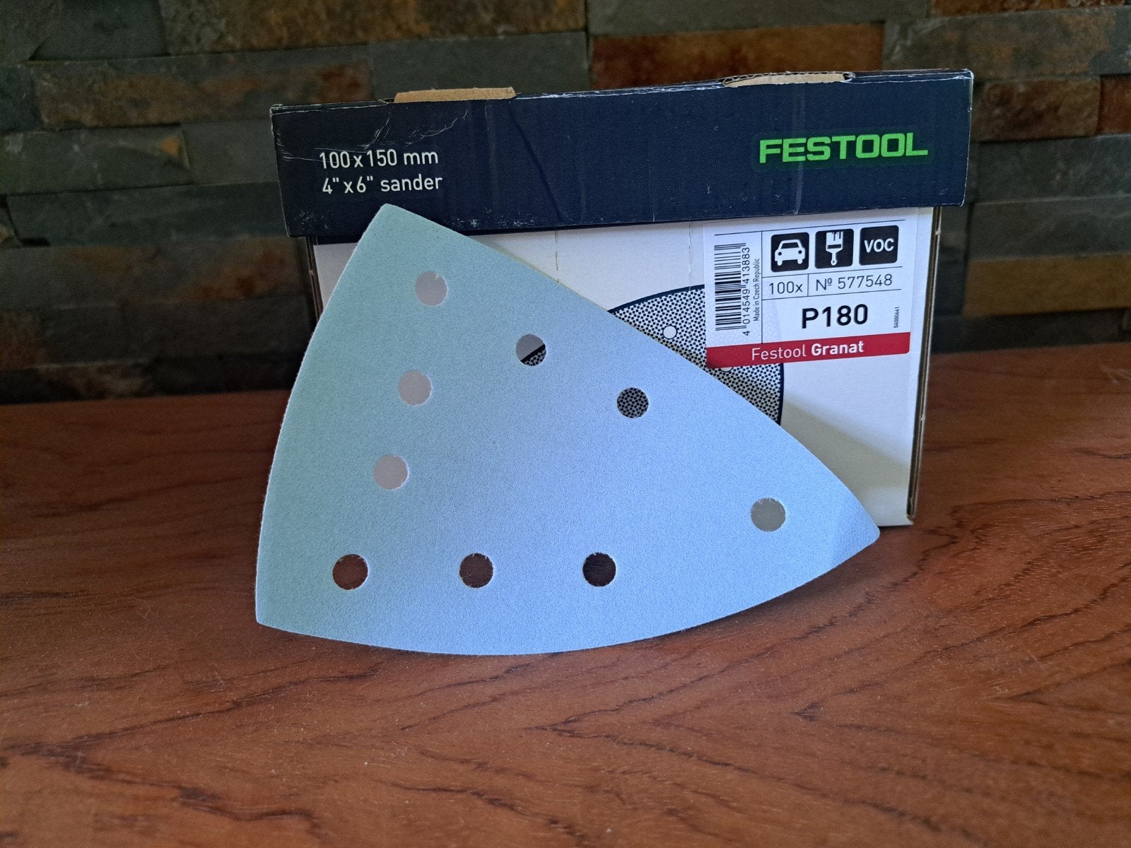 Festool Granat STF DELTA/9 (driehoek) schuurpapier, Doe-het-zelf en Verbouw, Gereedschap | Schuurmachines, Ophalen of Verzenden