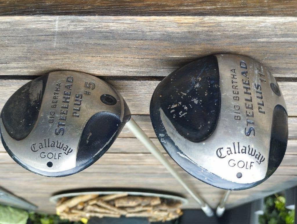 Callaway Big Bertha driver en 5 wood, Sport en Fitness, Golf, Ophalen, Gebruikt, Club, Callaway
