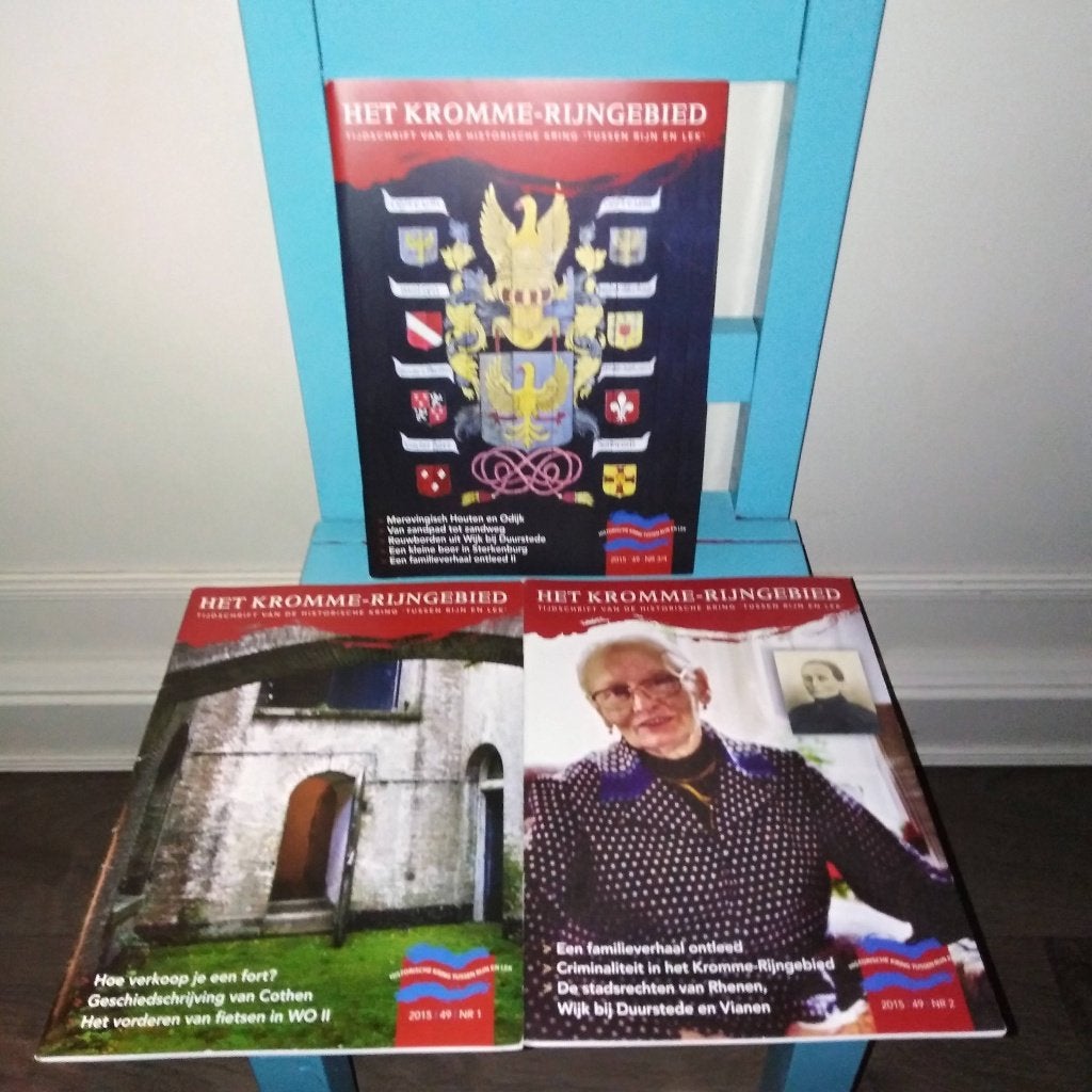Tijdschrift Het Kromme-Rijngebied jaargang 2015 t/m 2020, Ophalen, Gelezen, Wetenschap en Natuur