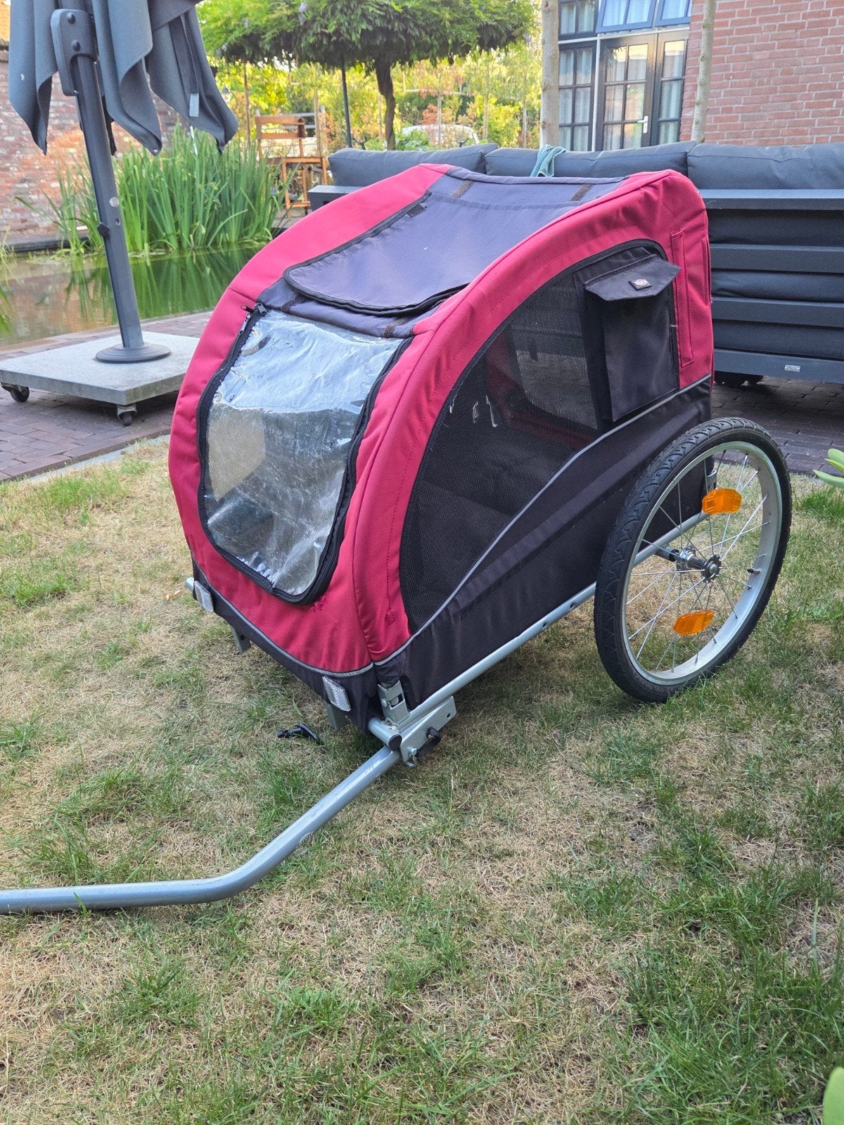 Hondenfietkar, Ophalen, Gebruikt, Hondenkar