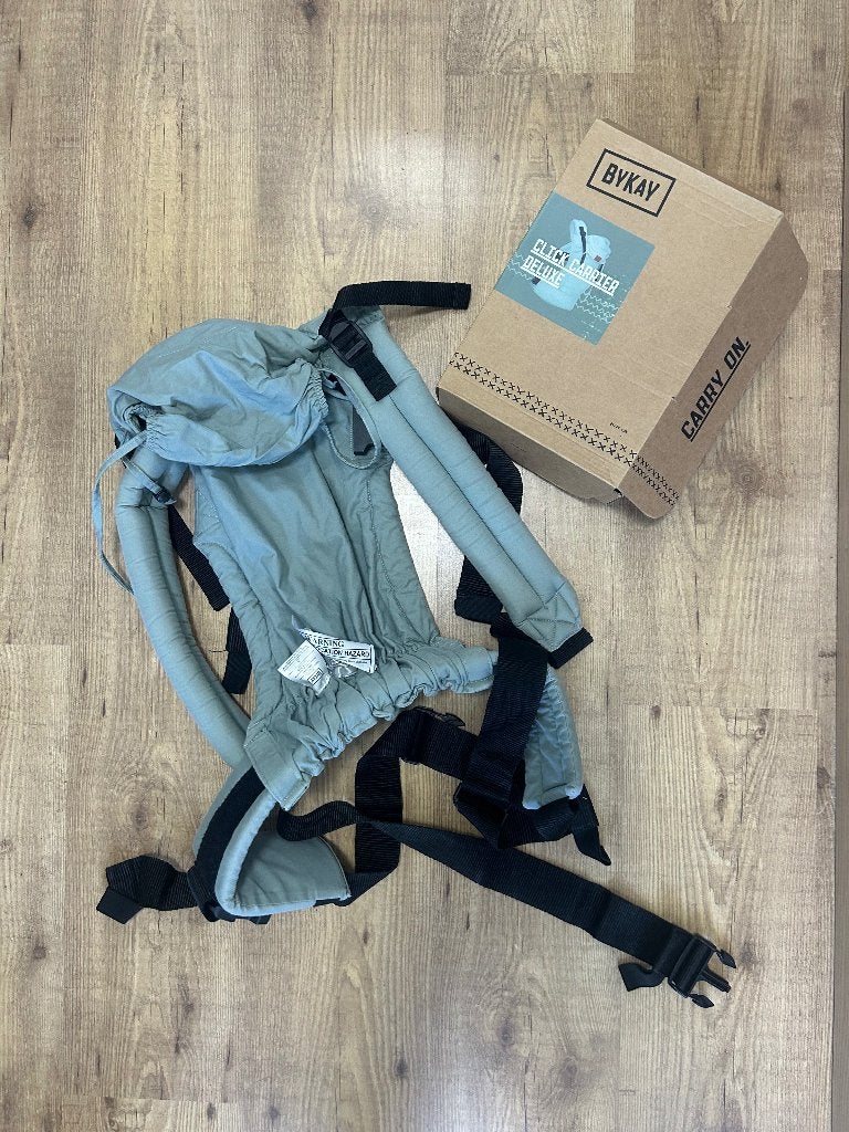 Bykay click carrier deluxe babydraagzak, Overige merken, Buik of Rug, Ophalen of Verzenden, Zo goed als nieuw
