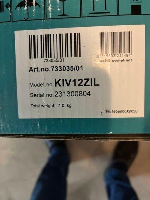 etna inductie kookplaat, Ophalen