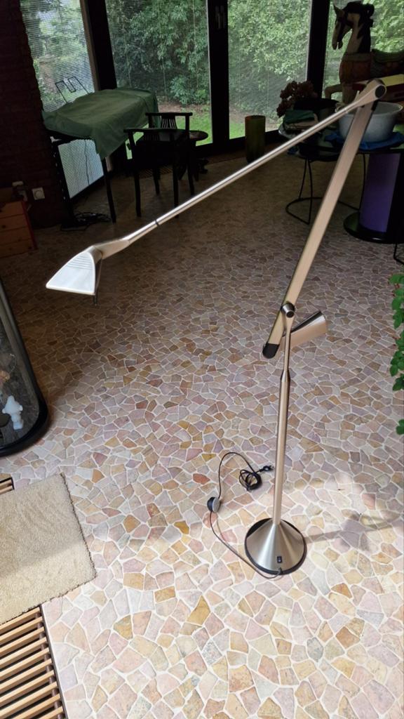 Lumina Zelig Terra Design Vloerlamp met verstelbare arm, Ophalen of Verzenden, Metaal, 150 tot 200 cm
