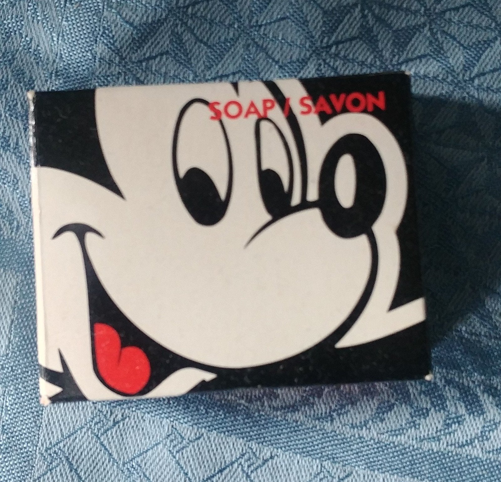 Origineel Disney Micky Mouse zeepje, vintage, Verzamelen, Ophalen, Mickey Mouse, Nieuw, Overige typen