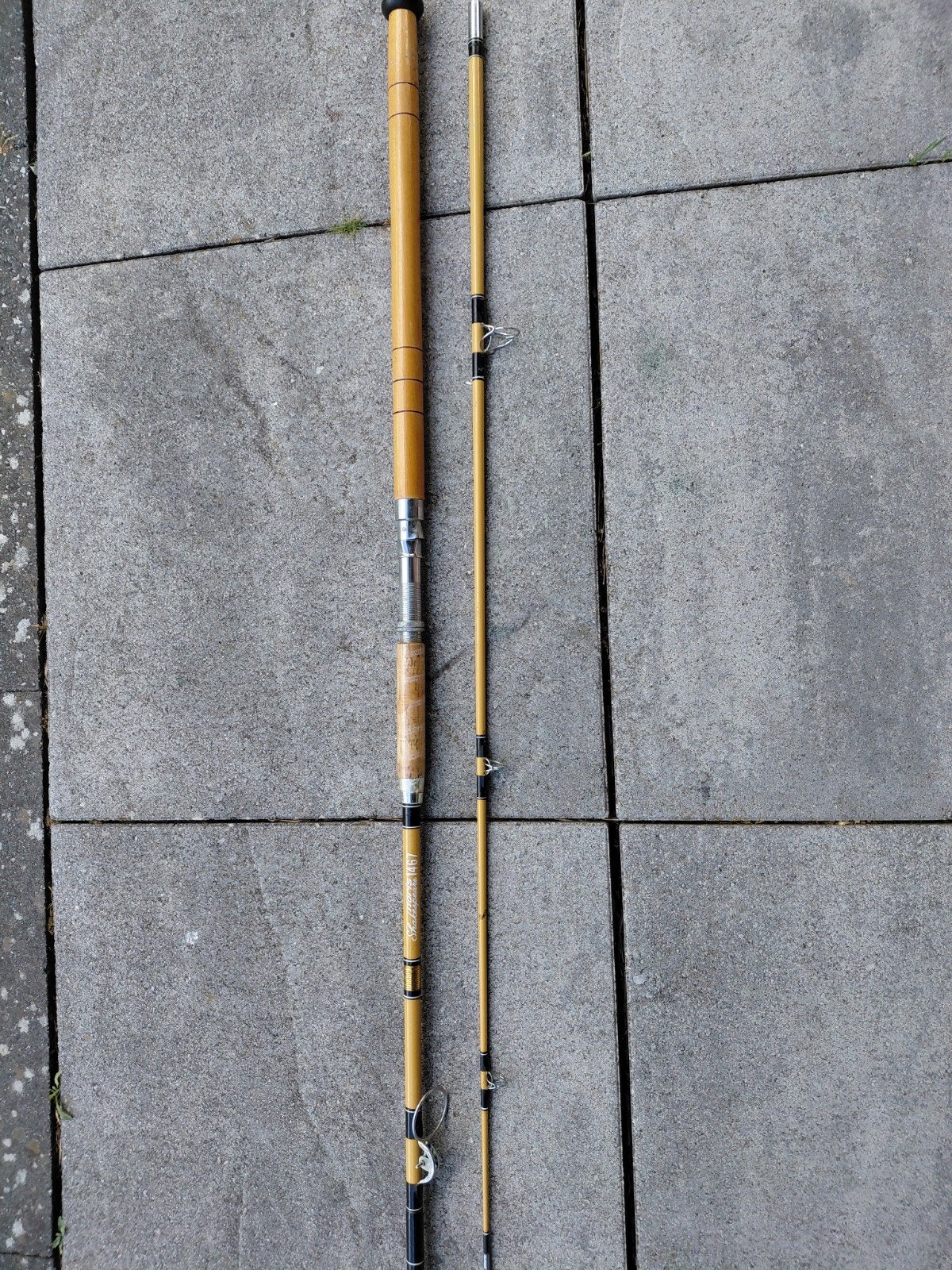 Shakespeare norris 1467 Werphengel 2.40m, Watersport en Boten, Ophalen of Verzenden, Gebruikt, Werphengel
