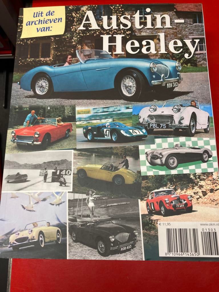 Austin healey boek, Ophalen of Verzenden, Zo goed als nieuw, Overige merken