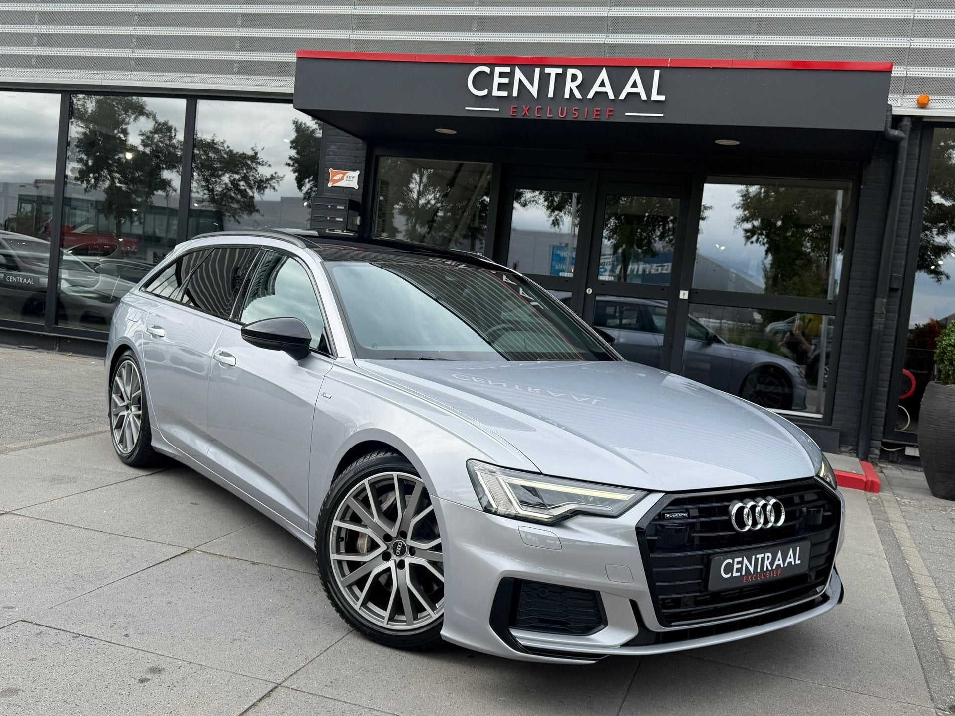 Audi A6 Avant 50 TFSI e quattro S-Line Pano|ACC|Matrix-Led|C, Auto's, Audi, Gebruikt, 4 cilinders, Vierwielaandrijving, Hybride Elektrisch/Benzine