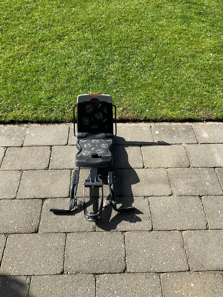 Bobike junior compleet met montage zwart/wit, Ophalen, Achterzitje, 15 t/m 36 kg, Gebruikt