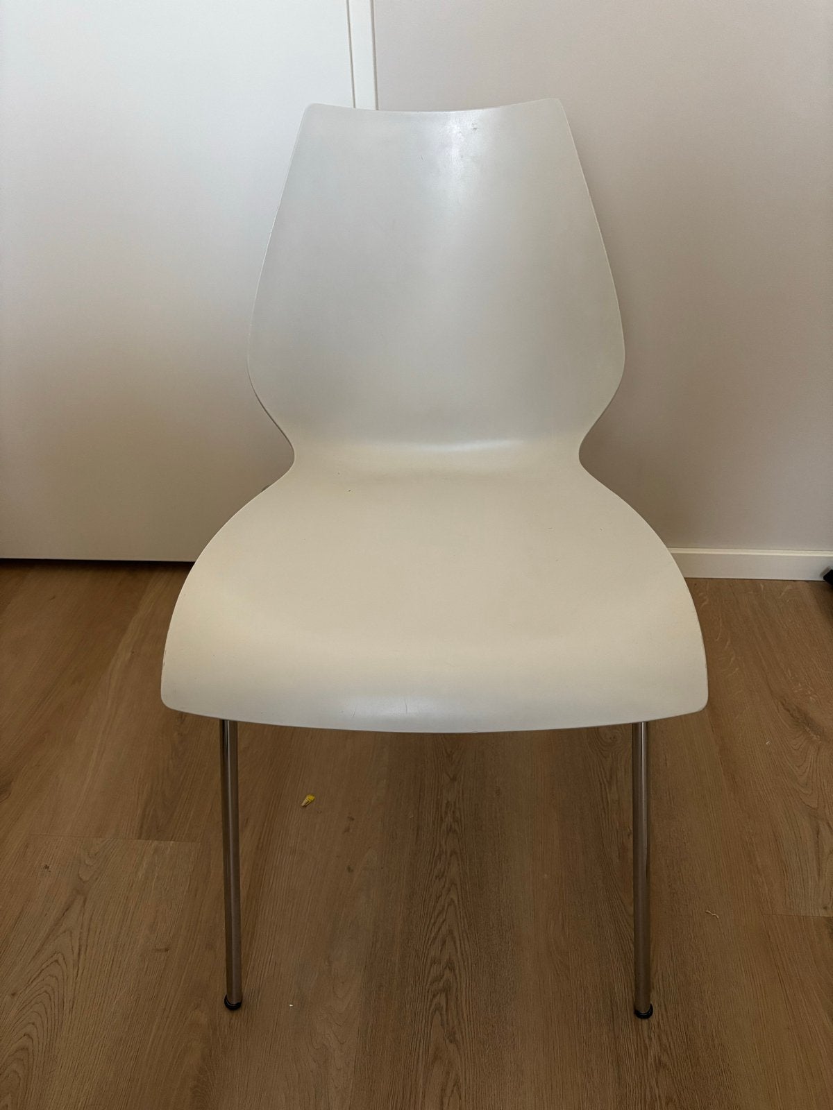 Eetkamerstoel Kartell Maui wit, Ophalen, Kunststof, Gebruikt, Wit