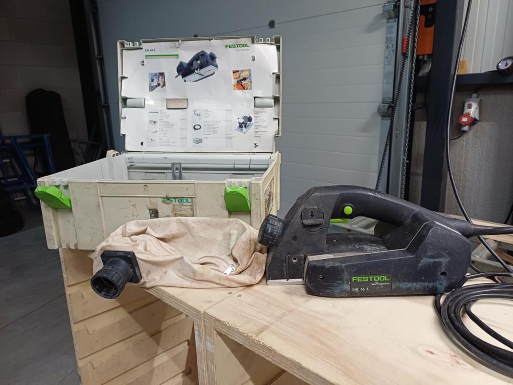 Festool schaafmachine EHL  65  E, Doe-het-zelf en Verbouw, Schaafmachines, Ophalen, Gebruikt