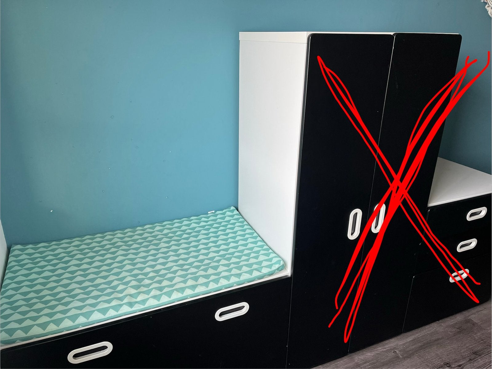 Bankje /speelgoedkist Ikea, Kinderen en Baby's, Kinderkamer | Overige Meubels, Ophalen, Gebruikt, Overige typen