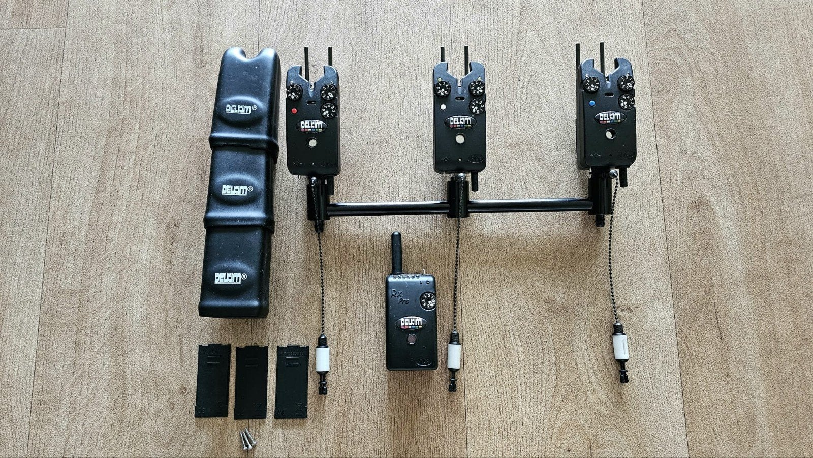 Delkim Txi plus beetmelders set met ontvanger en accessoires, Ophalen of Verzenden, Gebruikt, Overige typen