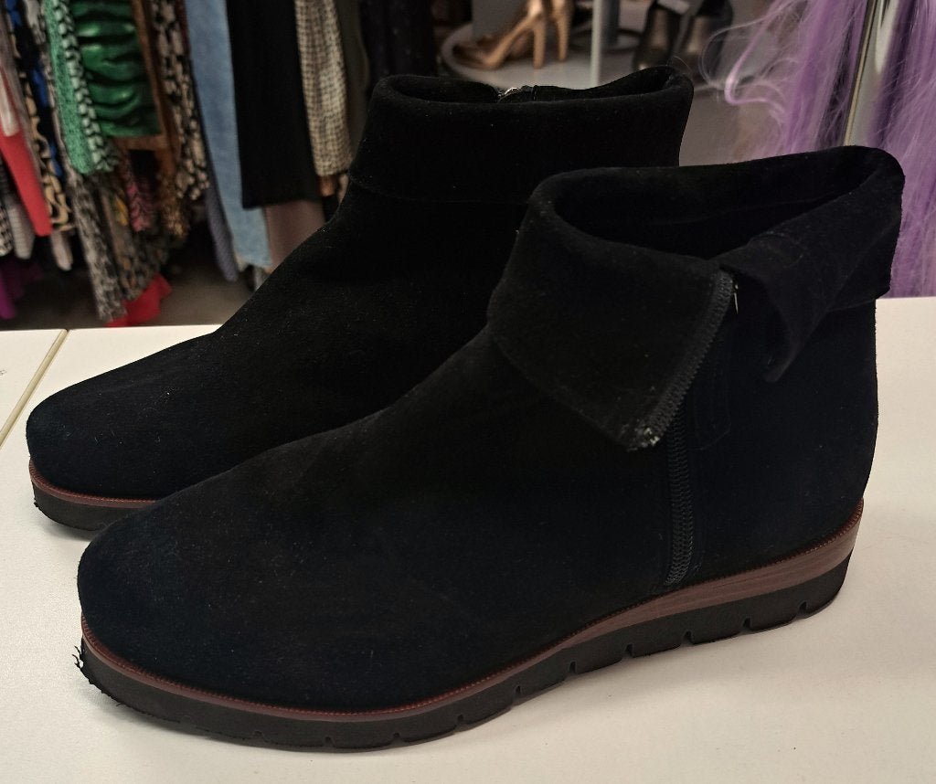 Di Lauro enkellaarzen zwart suede leer hoge zool 40 50627, Kleding | Dames, Di lauro, ., Zwart, Lage of Enkellaarzen