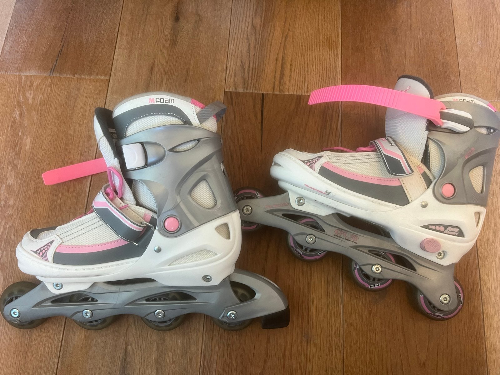 Nijdam Junior verstelbare inline skates, maat 38-41, Ophalen, Gebruikt, Kinderen