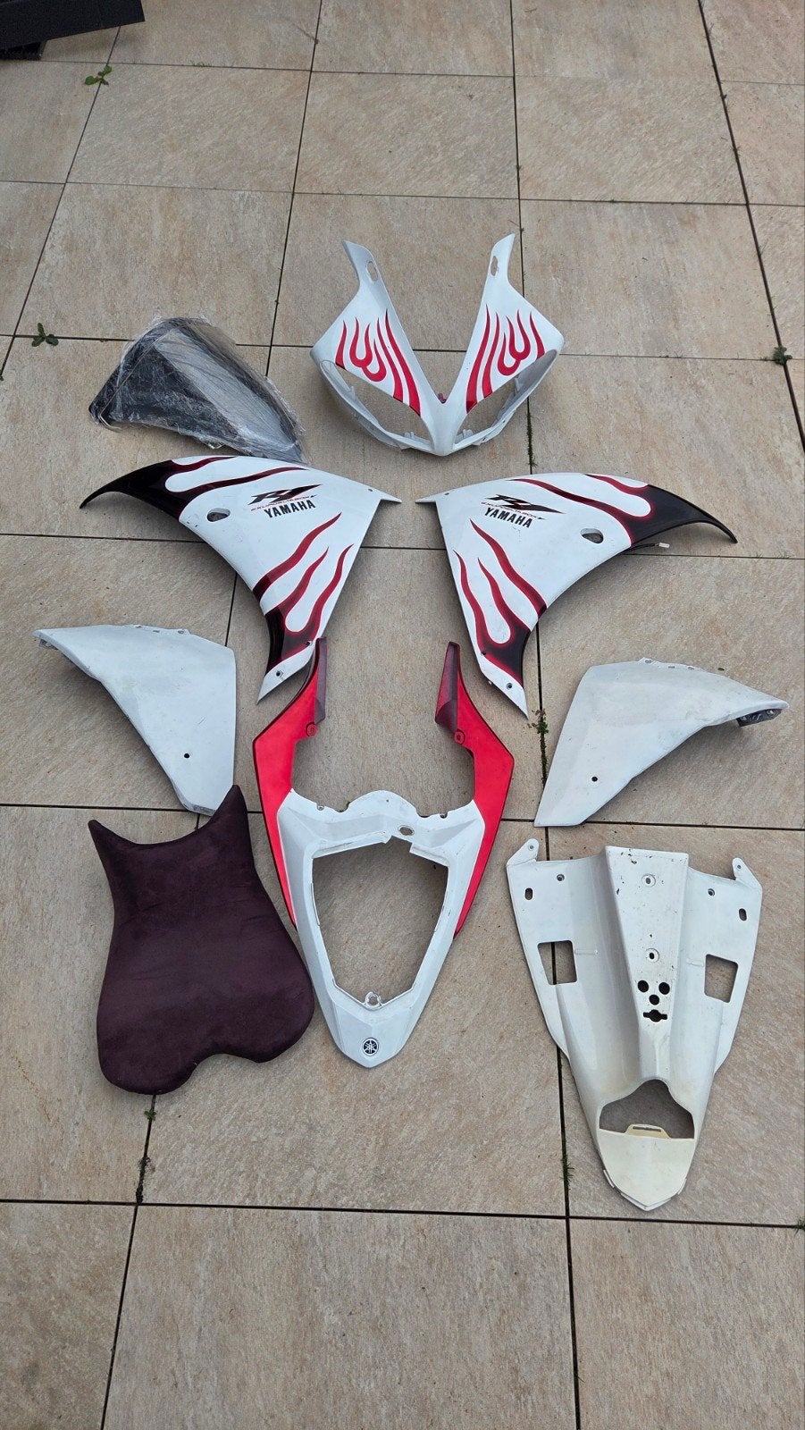 Replica Kuipset Yamaha R1 2009-2014 (RN22), Motoren, Ophalen, Gebruikt