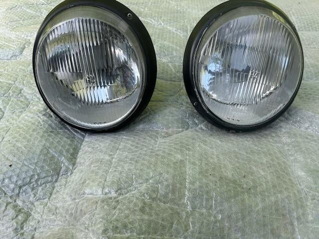 PORSCHE 911/930/964 ORGINELE KOPLAMPEN (2XRECHTS), Ophalen of Verzenden, Gebruikt, Porsche