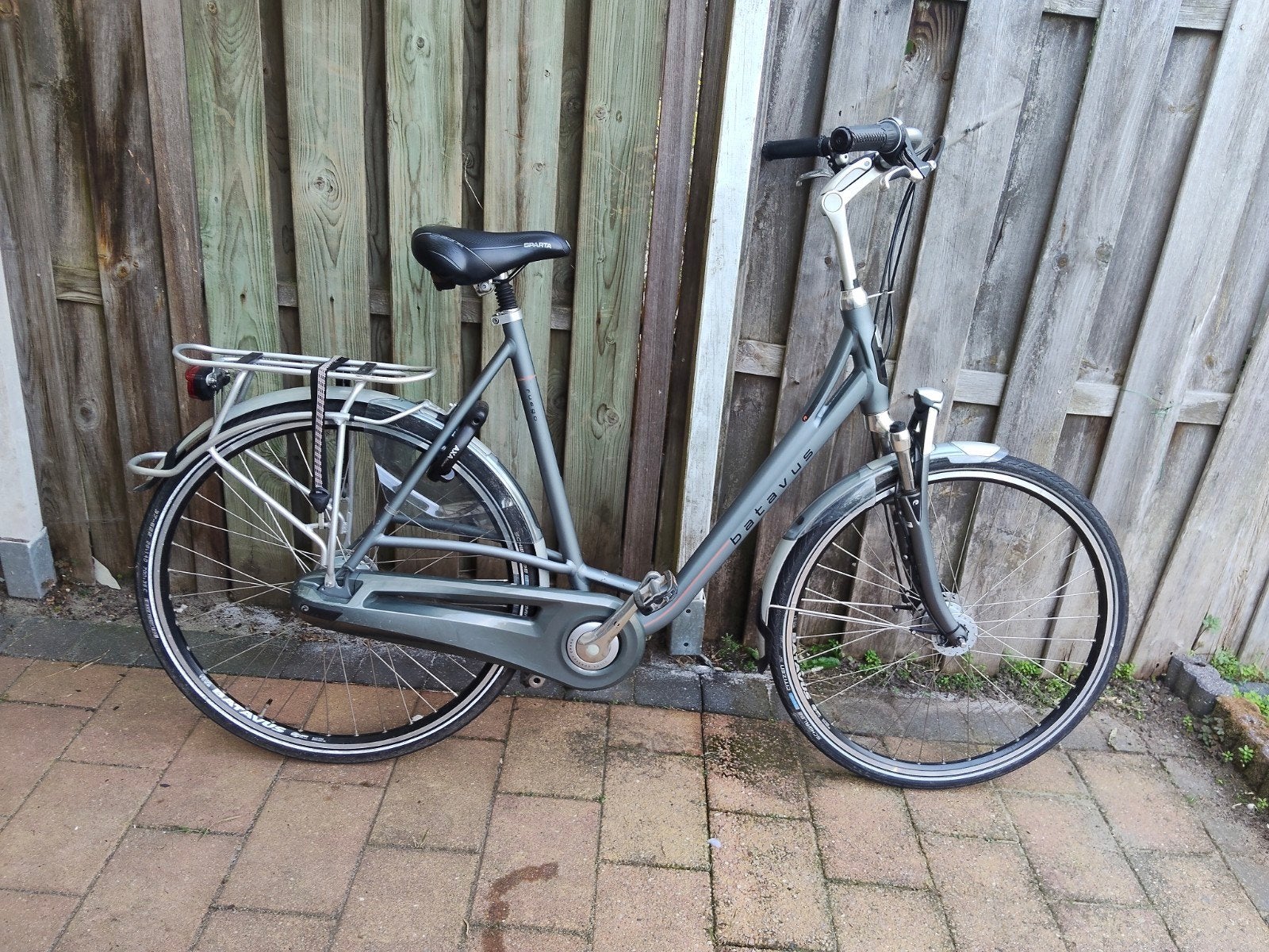 Zo goed als nieuw batavus Fuego damesfiets, Versnellingen, Batavus, Zo goed als nieuw, 56 cm of meer