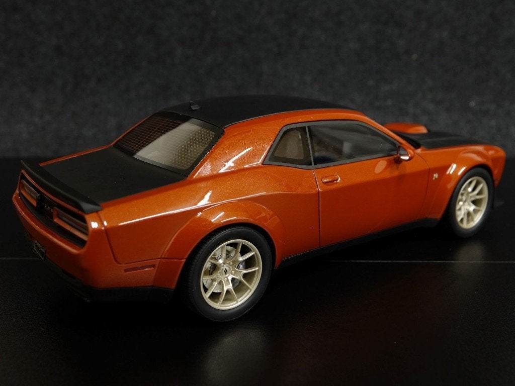 GT-Spirit 1:18 2020 Dodge Challenger SRT Scat Pack widebody, Overige merken, Auto, GT-Spirit, Onbekend