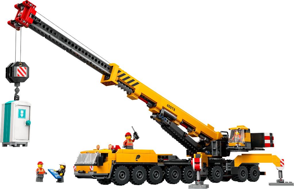 LEGO City 60409 Gele Mobiele BouwKraan 1116 delig, Ophalen of Verzenden, Nieuw, Complete set, Lego