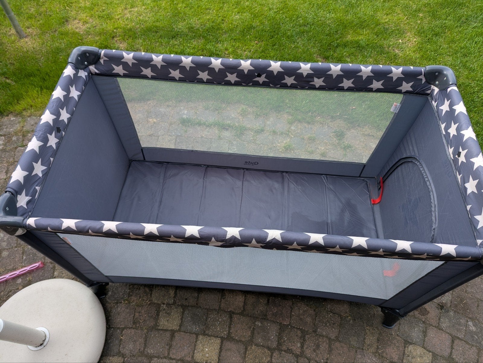Qute campingbed Q sleep Star Edition, Kinderen en Baby's, Ophalen, Minder dan 140 cm, Minder dan 70 cm, Matras