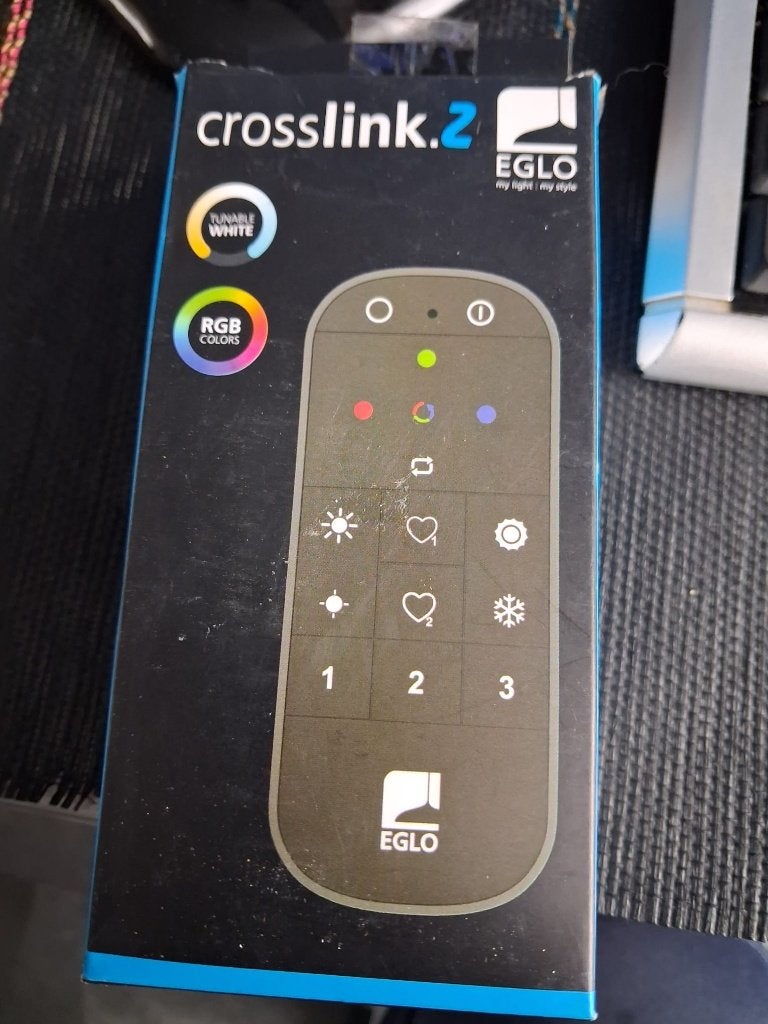 Nieuwe Eglo Crosslink 2 afstandsbediening 4 euro, Ophalen of Verzenden, Nieuw, Audio