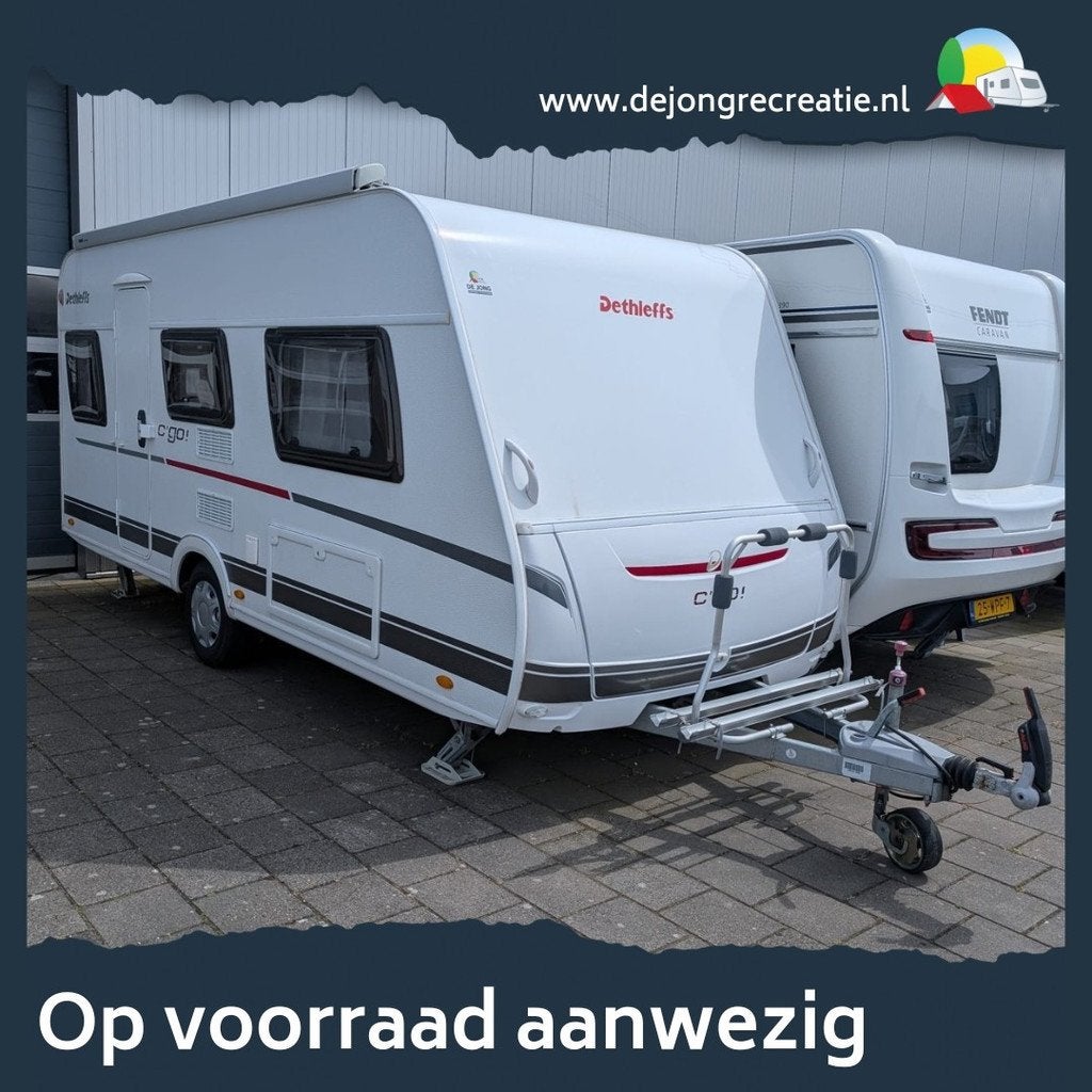 Dethleffs Dethleffs C'go 475 EL (bj 2019), Caravans en Kamperen, Bedrijf, Verkoop@dejongrecreatie.nl, Tot en met 4, 1000 - 1250 kg