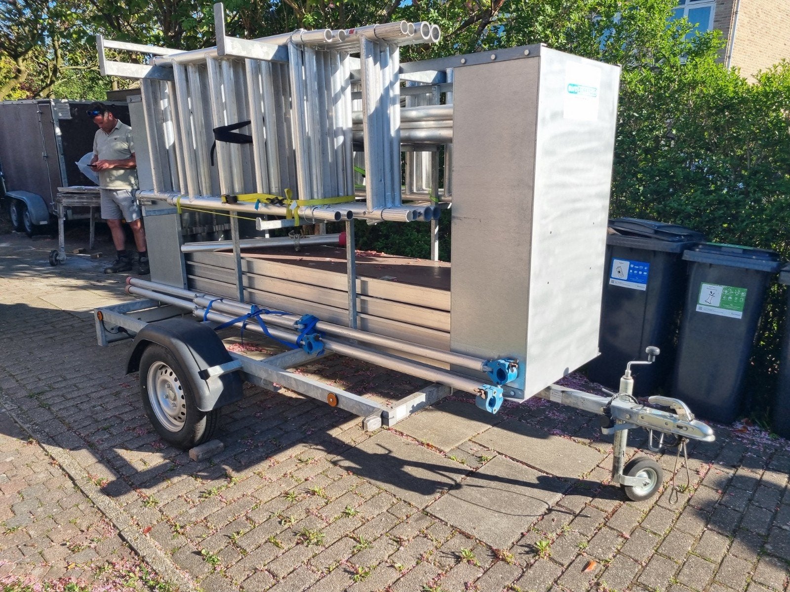 Te huur: Rolsteiger 12m werkhoogte 80 pwk., Ophalen, Rolsteiger of Kamersteiger, 5 meter of hoger