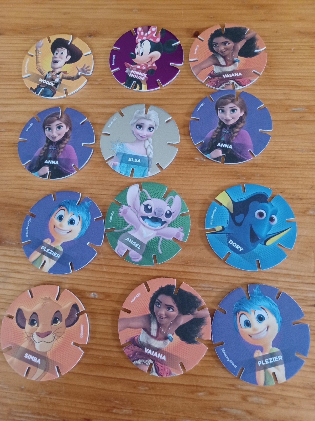 12 Disney Diskeyz  albert heijn ah, Ophalen of Verzenden, Nieuw