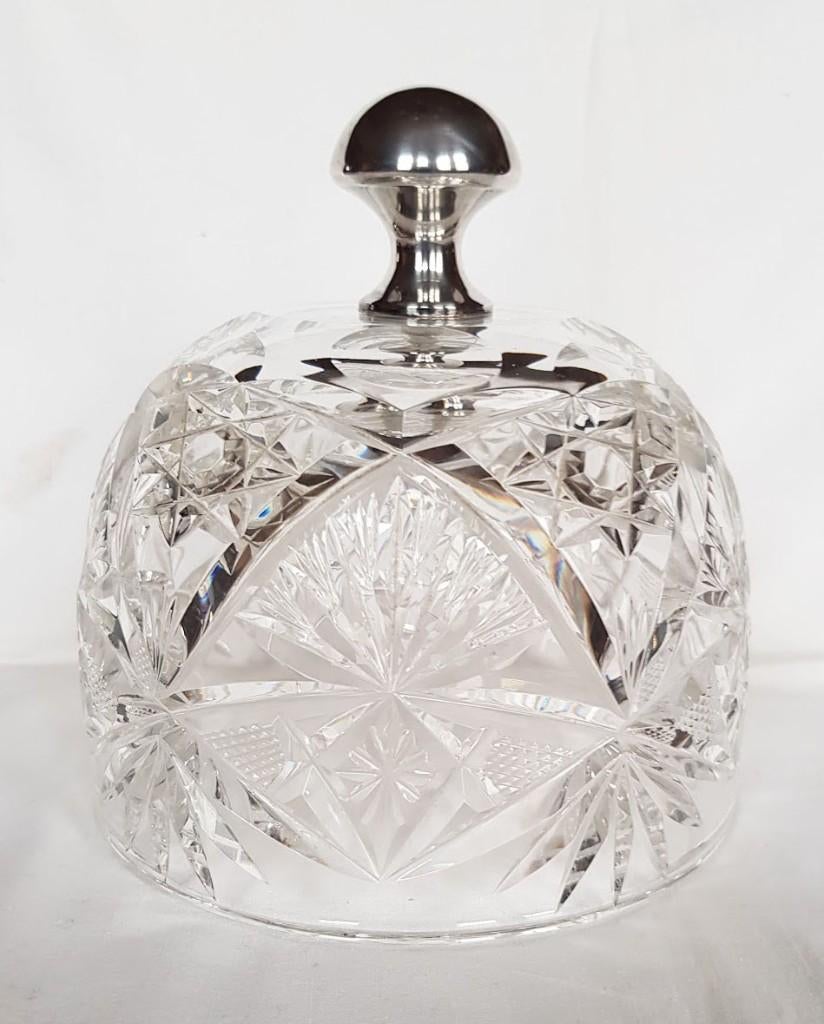 Stolp - Zilver en Kristal - 1900., Antiek en Kunst, Ophalen of Verzenden